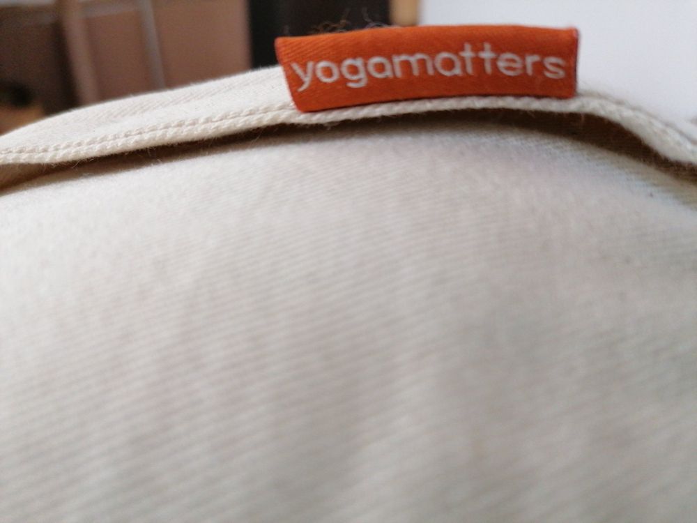 Yogamatters Organic Cotton Buckwheat Bolster