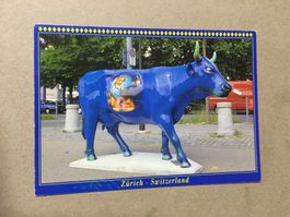 AK Aktion Zürich Land in Sicht 1998 Motiv Kühe