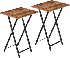 2er Set Klapptische Beistelltisch Tabletttisch Industrie
