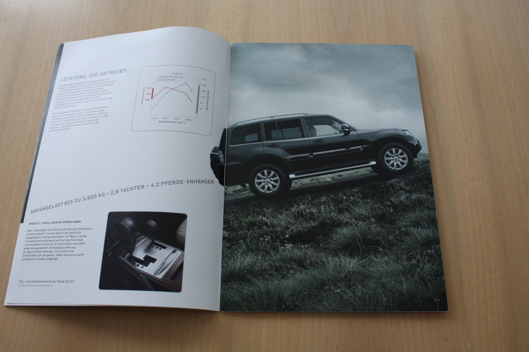 Mitsubishi Documents: Mitsubishi Pajero Prospekt 12/2010 – D'occasion à Wikon par erwin400 4