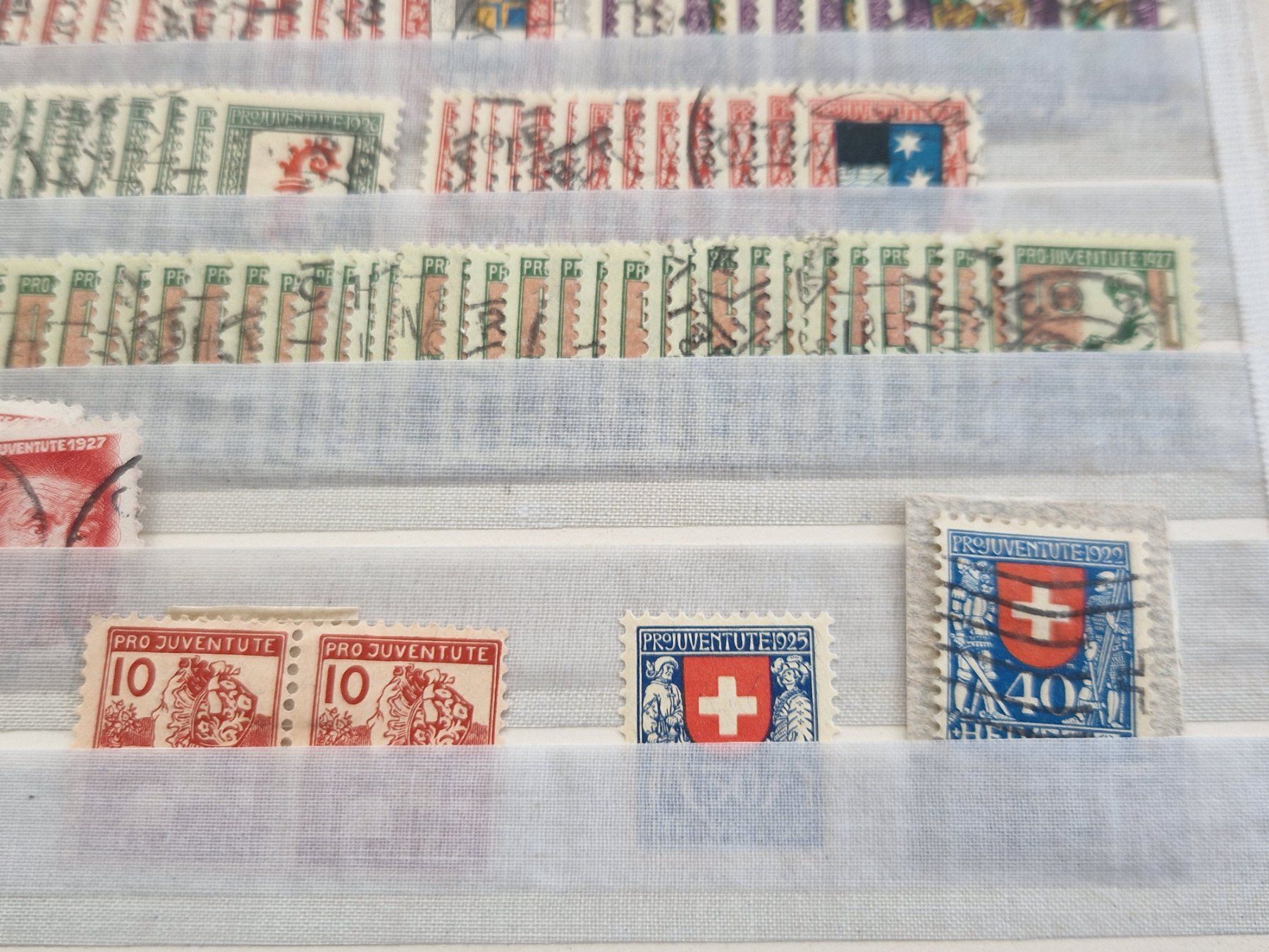 Tutti i francobolli: Grosser Posten PJ - Wäppli, ab 1.- – Usato da Burgdorf venduto da Glossy01 8
