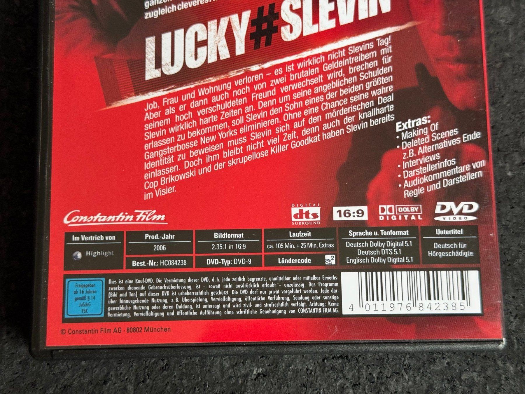 Tutti i DVDs: Lucky # Slevin DVD DE/EN – Usato da Fribourg venduto da tschjoly 3