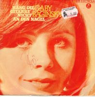 Single7  Gaby Baginsky -  Häng die Gitarre nicht an den Nage