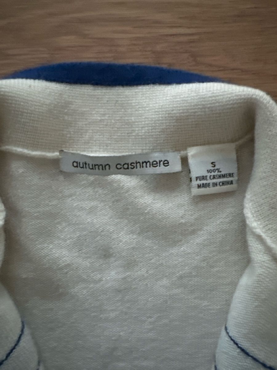 Giacche: Autumn Cashmere Ivory & Navy Jacket - Size S – Nuovo e nell'imballaggio originale da Binningen venduto da can_s2yh 3