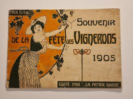Lot divers articles Fête des Vignerons Vevey