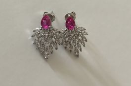 Boucles d’oreilles en argent neuves