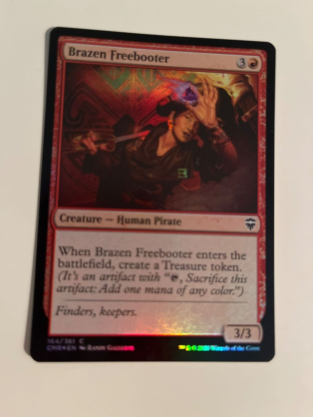 Magic The Gathering Carte collezionabili: 1 x Brazen Freebooter - FOIL - Magic: The Gathering - MtG – Usato da Kriens venduto da Shadi1980