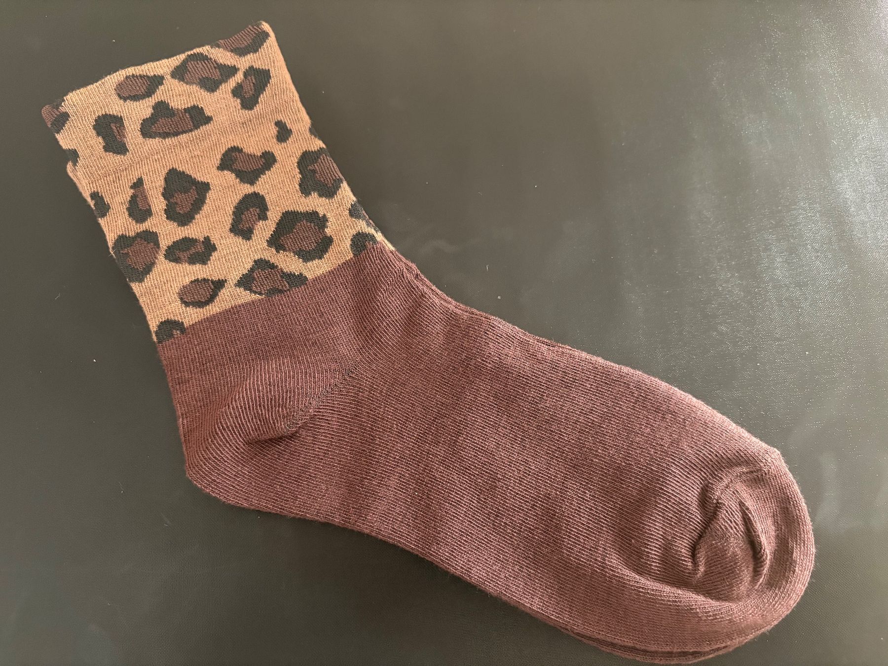 Calze: 3paar Socken Leopardmuster Neu Gr.36-40 – Nuovo e nell'imballaggio originale da grenchen venduto da cdlu 2