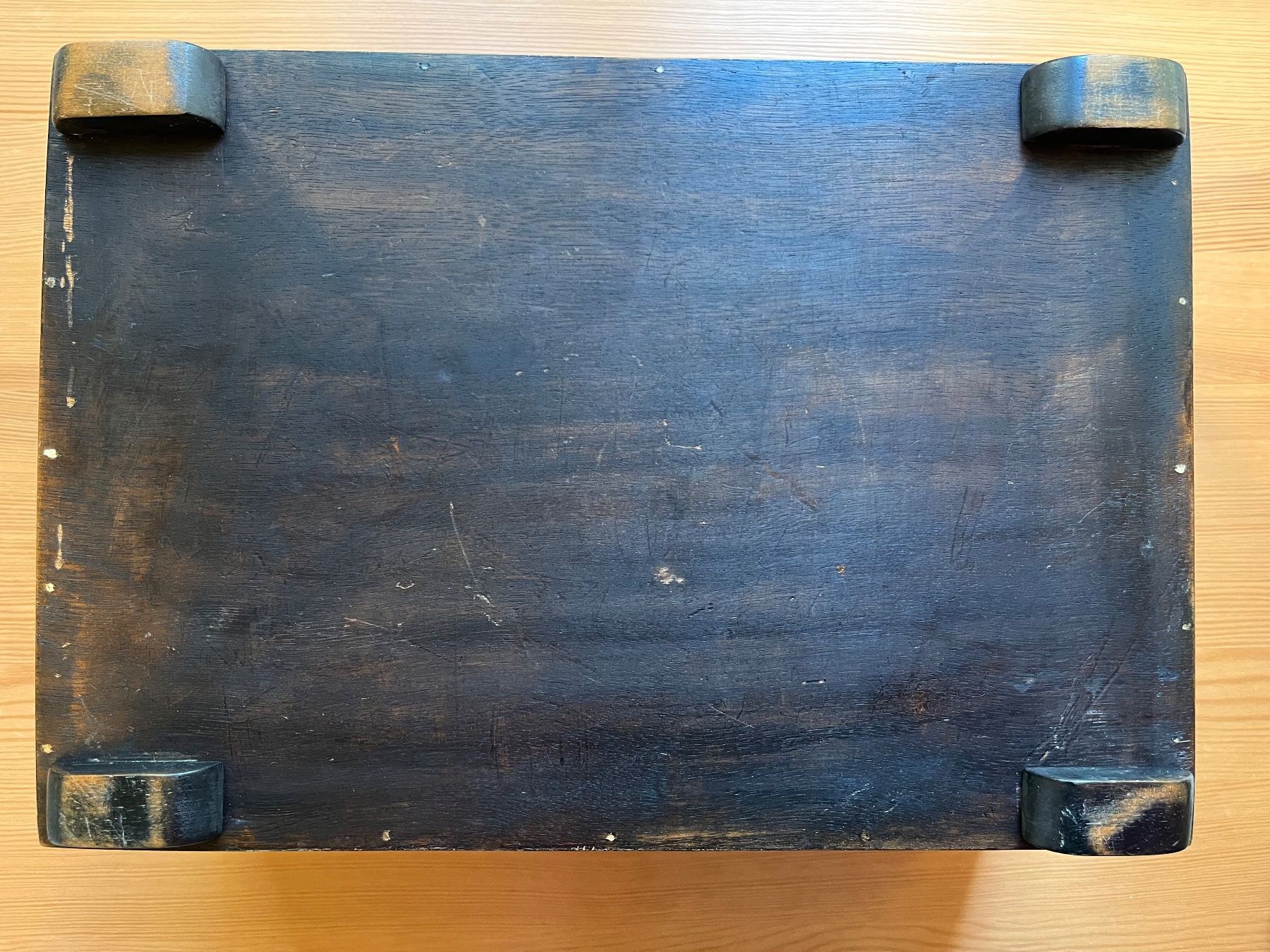 Cassapanche: Schöne antike Holzkiste/Dokumentenbox – Usato da Basel venduto da miriricar 4