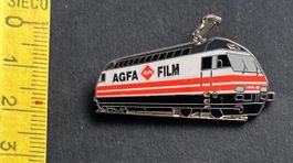 Agfa Film Werbung - Lokomotive SBB /pin
