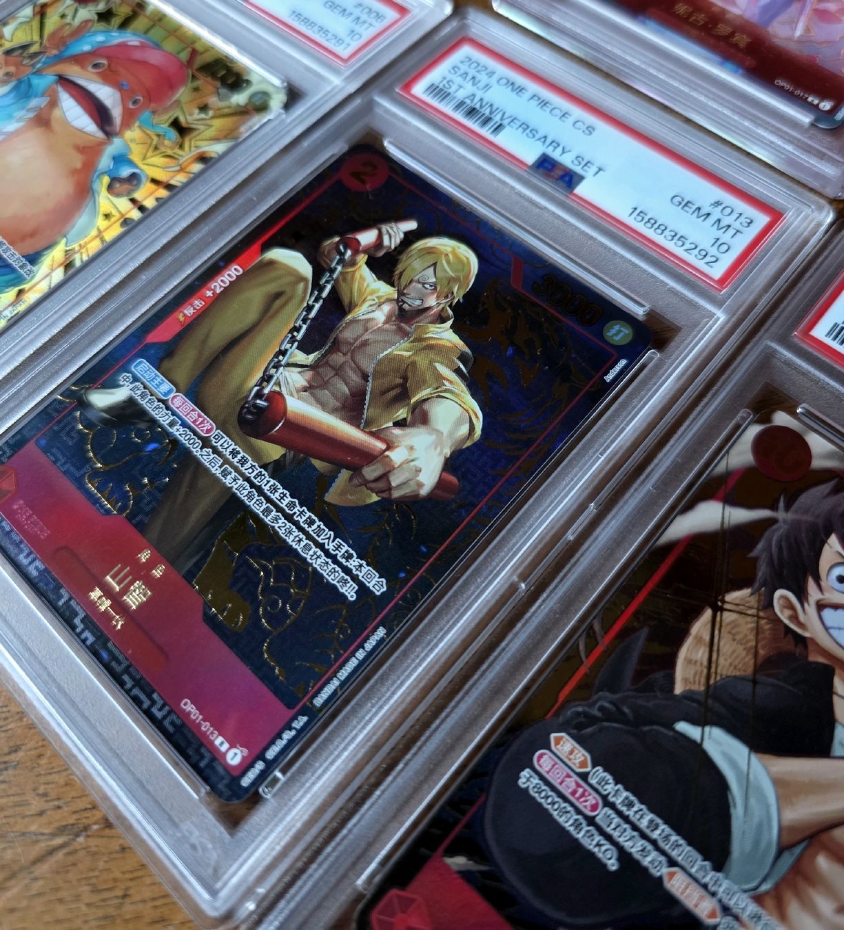 Bandai Carte collezionabili: One Piece - 1st Anniversary Nami CS PSA10 Sequential Set – Nuovo (secondo la descrizione) da Bern venduto da HotOden 5