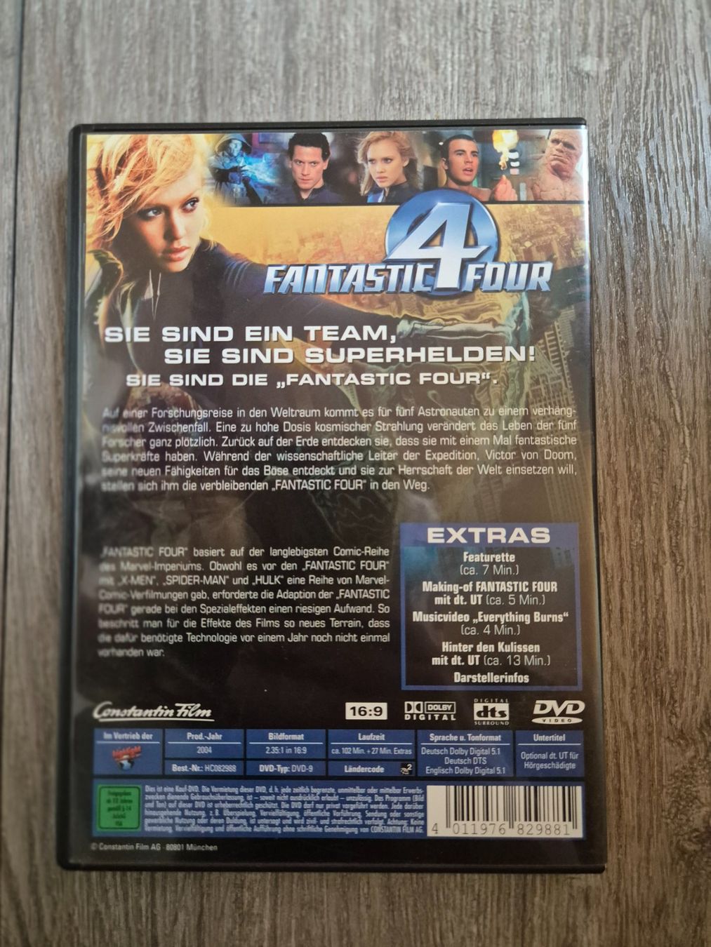 Alle DVDs: Fantastic Four - DVD – Gebraucht aus Solothurn von Daniel_SO 1