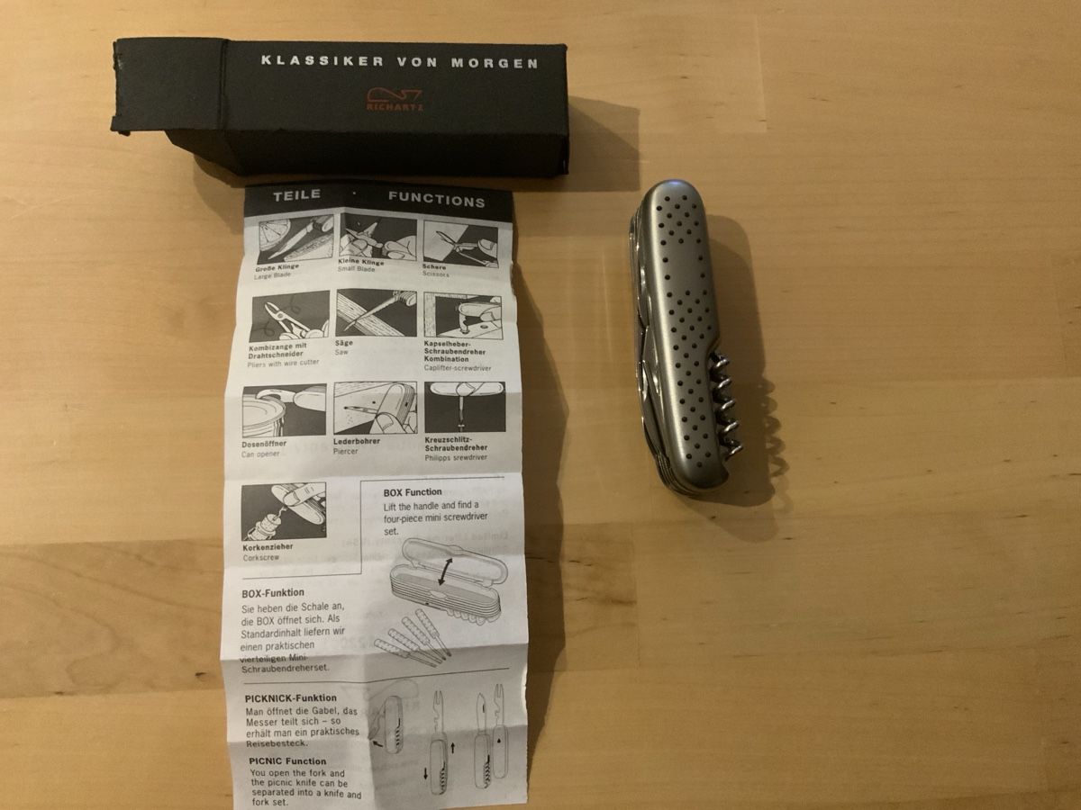 Coltelli tascabile: Sackmesser Taschenmesser, neuwertig, Richartz b – Nuovo (secondo la descrizione) da Rothrist venduto da Romogi 3