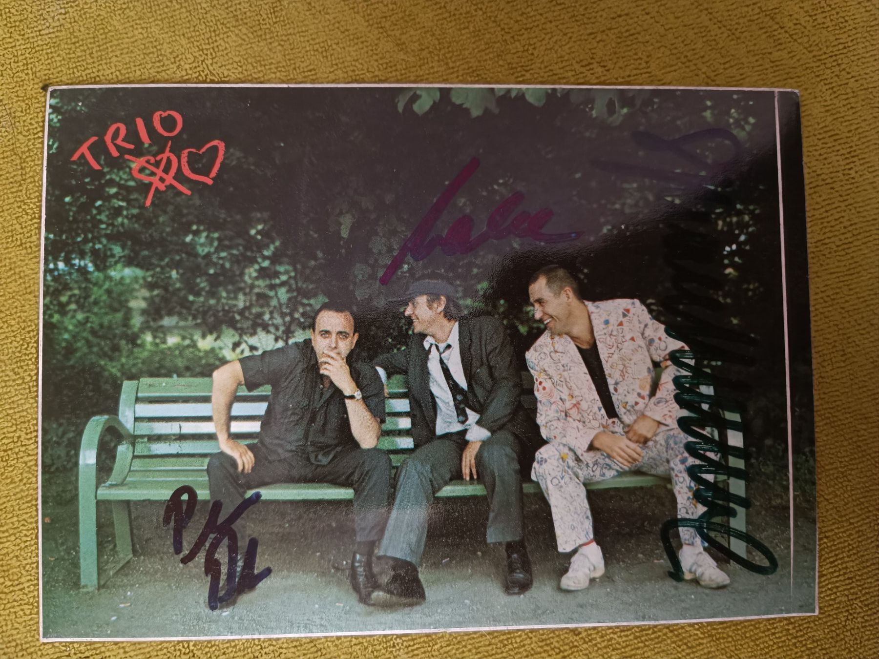 Autografi: Trio - original signiert – Usato da Menziken venduto da Artographs