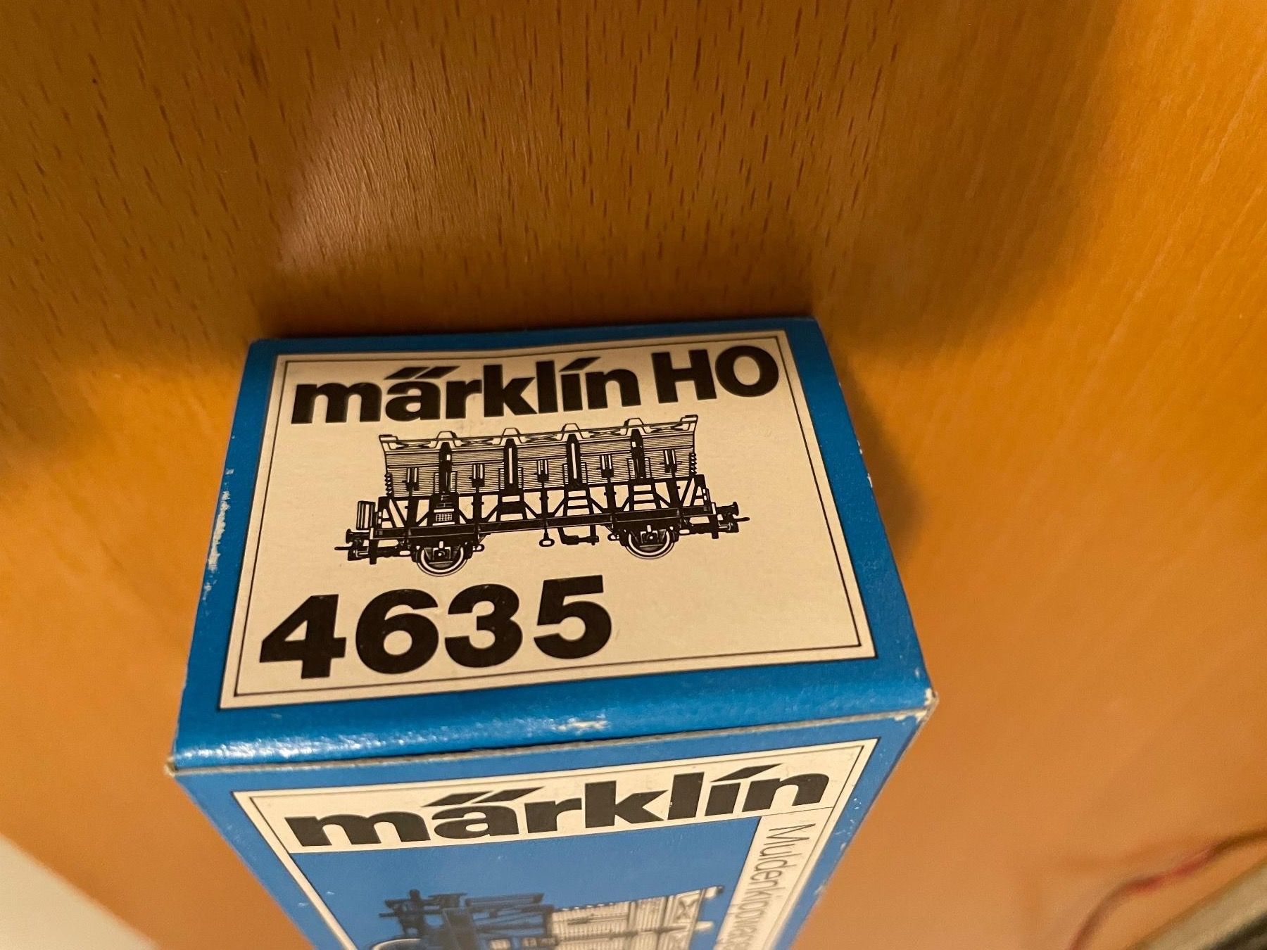 Märklin Modellini di ferrovie: Märklin 4635 Muldenkippwagen – Nuovo e nell'imballaggio originale da Baden venduto da albi86 2