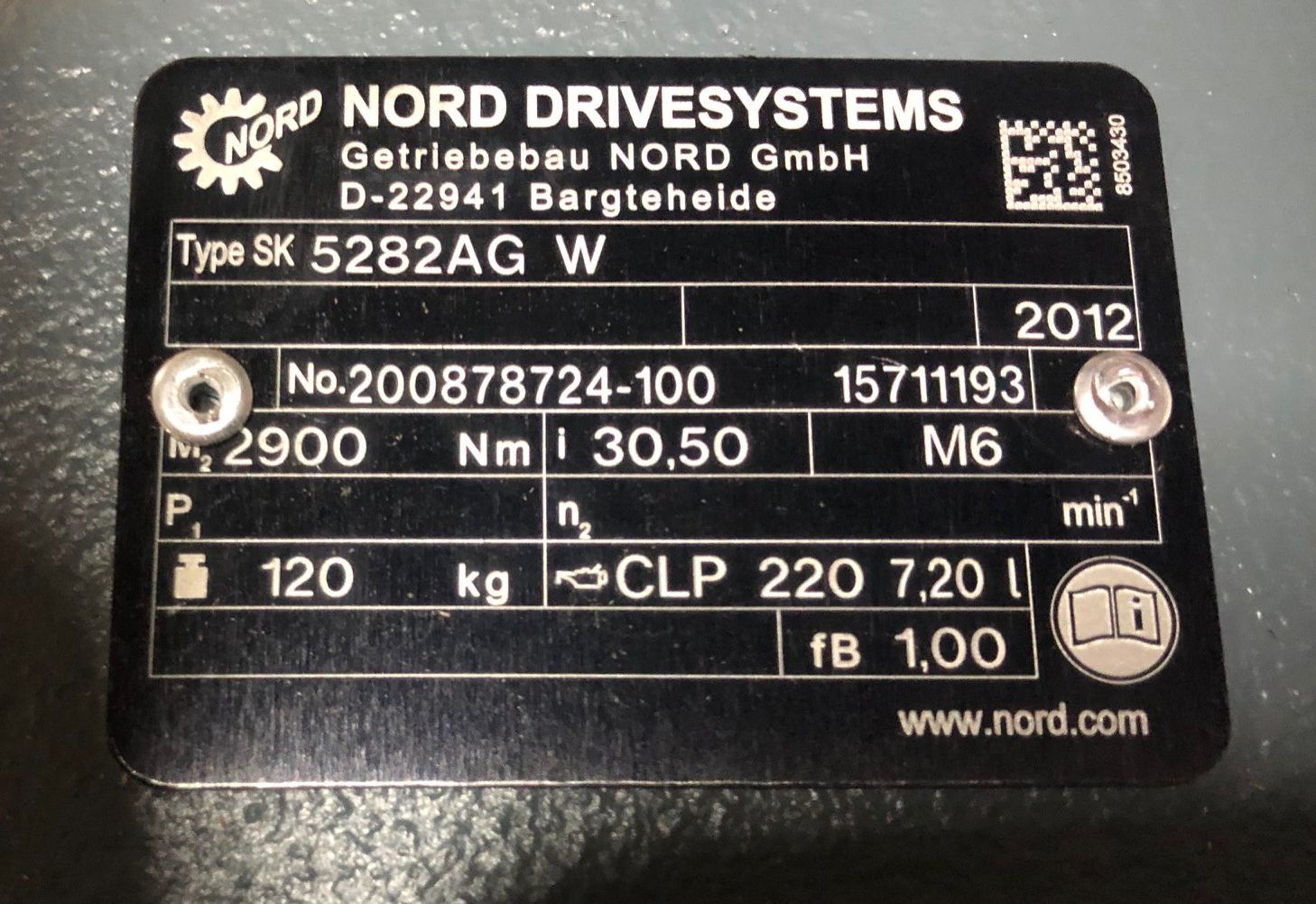 Altro per industria metallurgica: Getriebe SK 5282 AG - W – Nuovo (secondo la descrizione) da Gebenstorf venduto da ren_gmv8 1