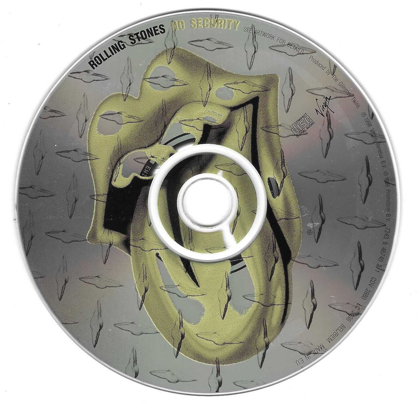 CDs: THE ROLLING STONES  -  NO SECURITY – D'occasion à Bex par Giorgiob 2