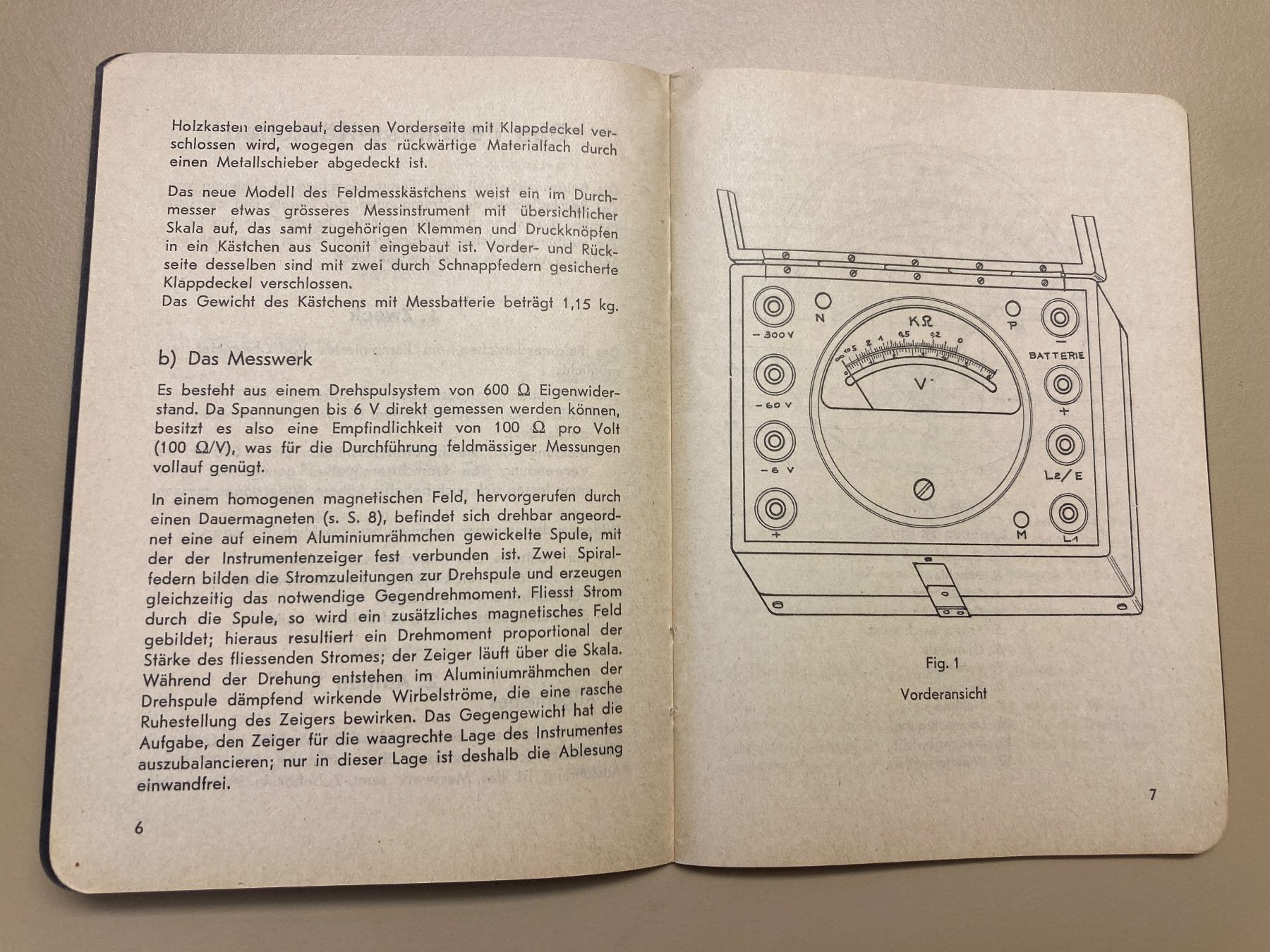 Libri: Reglement: Das Feldmess-Kästchen - Schweizer Armee – Usato da Brütten venduto da Hst1 2