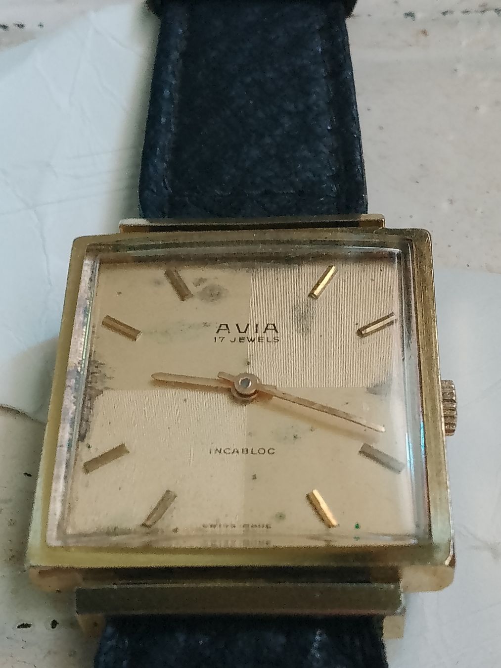 Avia Orologi: Avia Antik Handaufzug läuft  – Usato da Agno venduto da sam2608 3