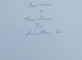 Vincent Sherman (1906-2006) Regisseur - Autogramm