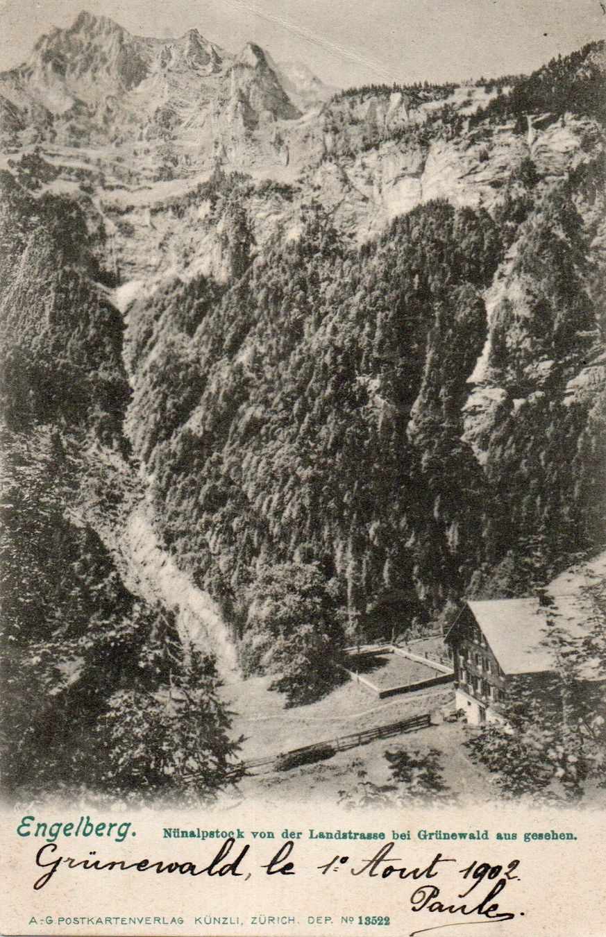 Cartoline postali: Engelberg - Nünalpstock – Usato da Melano venduto da pisonsdro