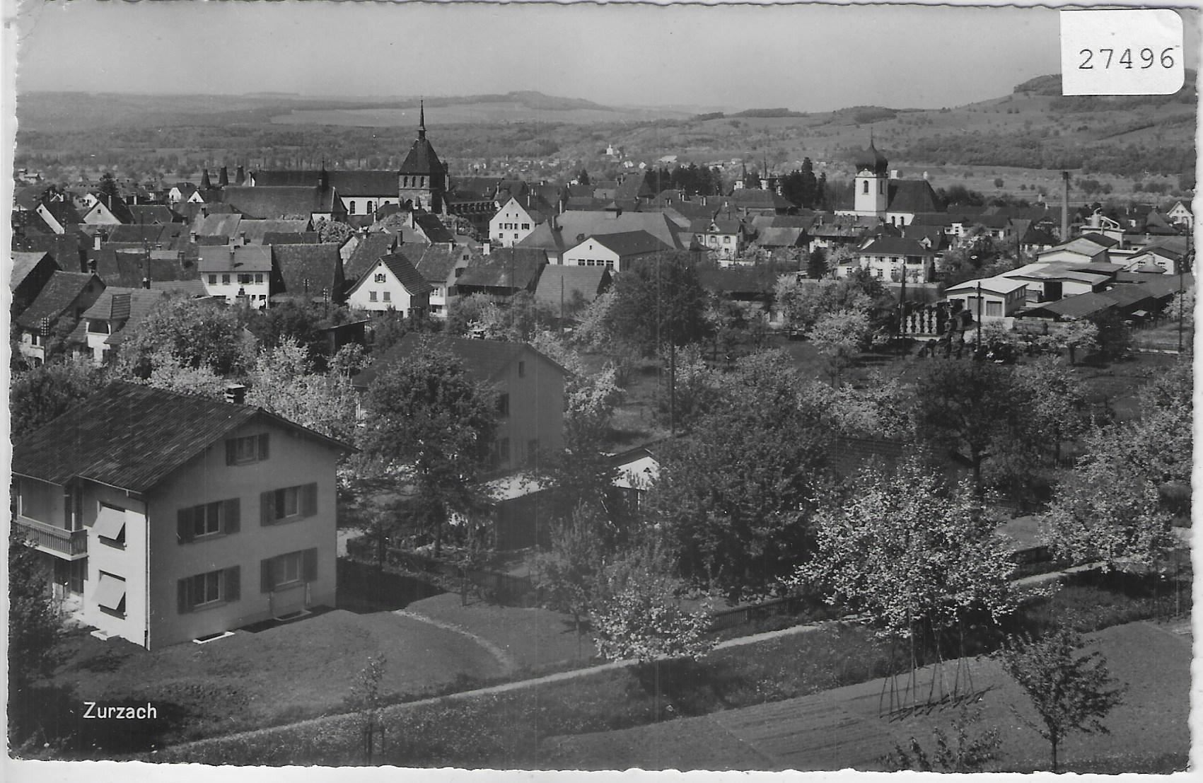 Cartoline postali: Zurzach - Generalansicht – Usato da Ettingen venduto da Kartenplanet