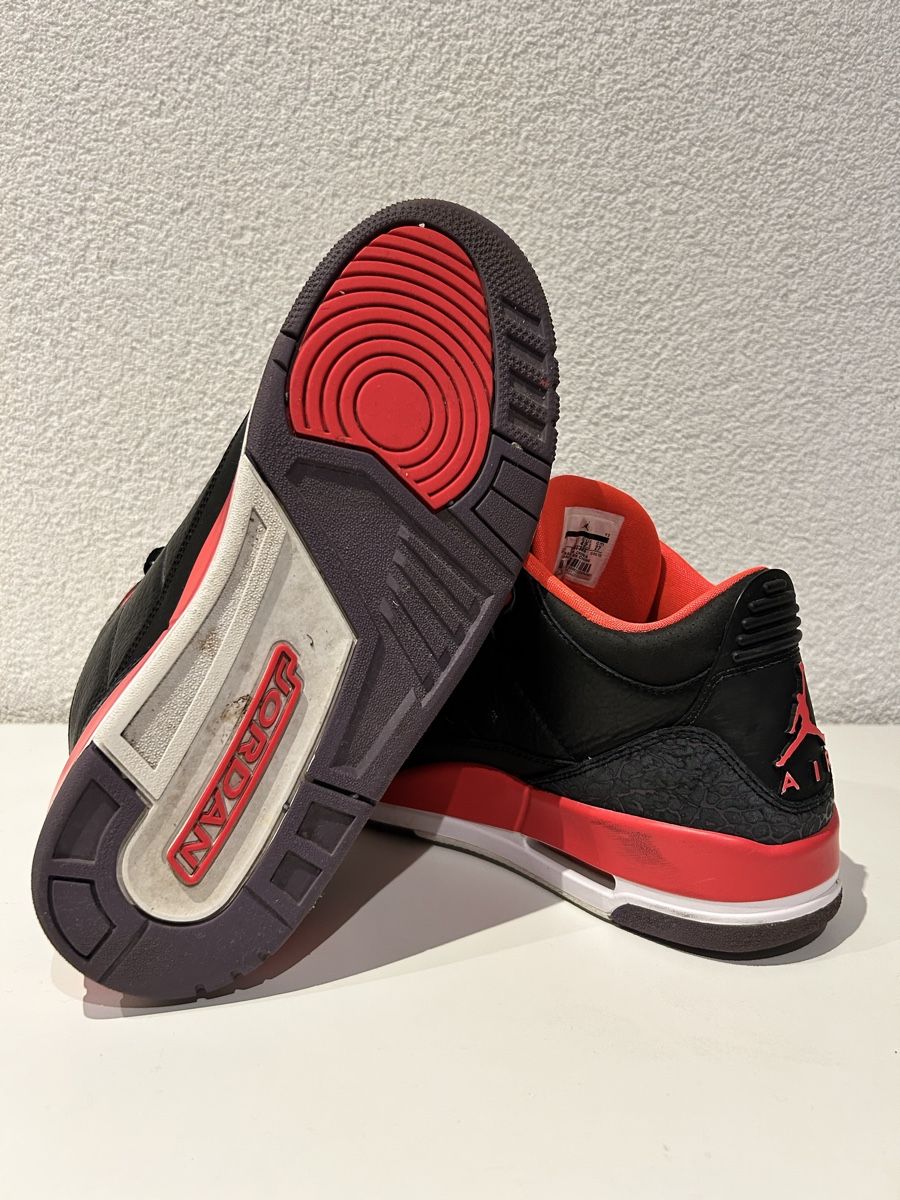 Jordan Scarpe da uomo: Jordan 3 Retro Crimson – Usato da Kandersteg venduto da StivieSmallz 3