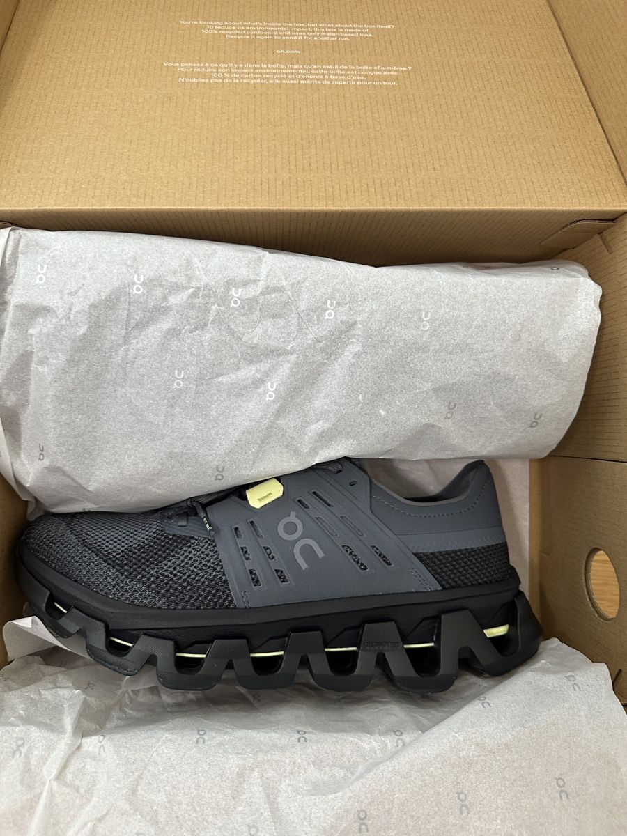 On Scarpe da uomo: On Cloudswift Amp Stone/Black Men's Size 11.5 New – Nuovo e nell'imballaggio originale da Zürich venduto da gel_8npg 1