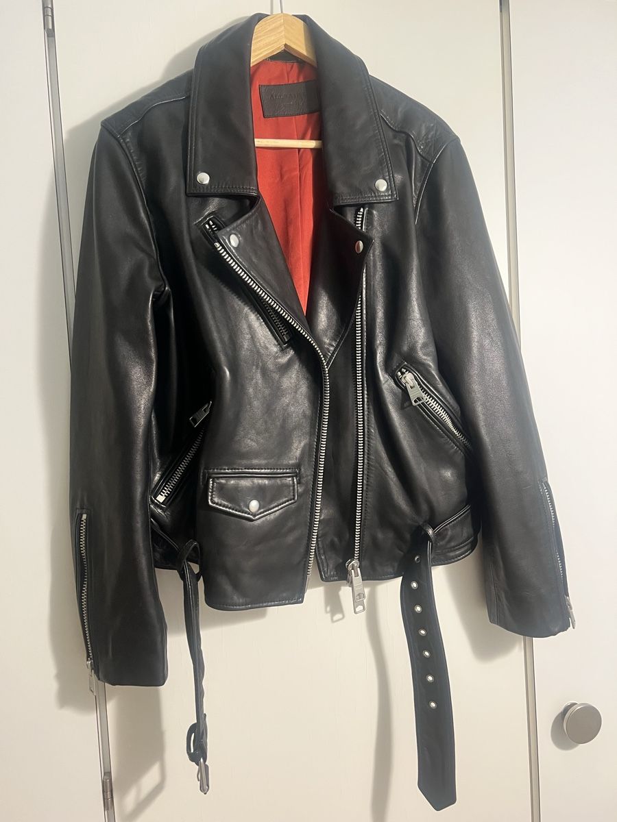 Giacche: AllSaints Biker Jacket, Size M, Real Leather - Classic – Nuovo e nell'imballaggio originale da Zürich venduto da ginag2684