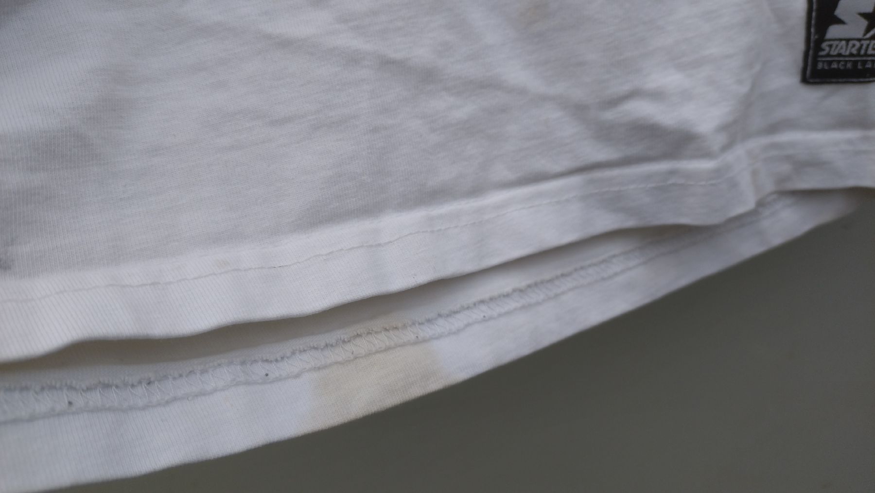 T-Shirts: T-shirt Starter blanc, vintage, taille M – Gebraucht aus Farvagny-le-Grand von LaCaverne 5