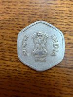 🇮🇳 India 20 Paise 1985 – Moneta Esagonale in Alluminio
