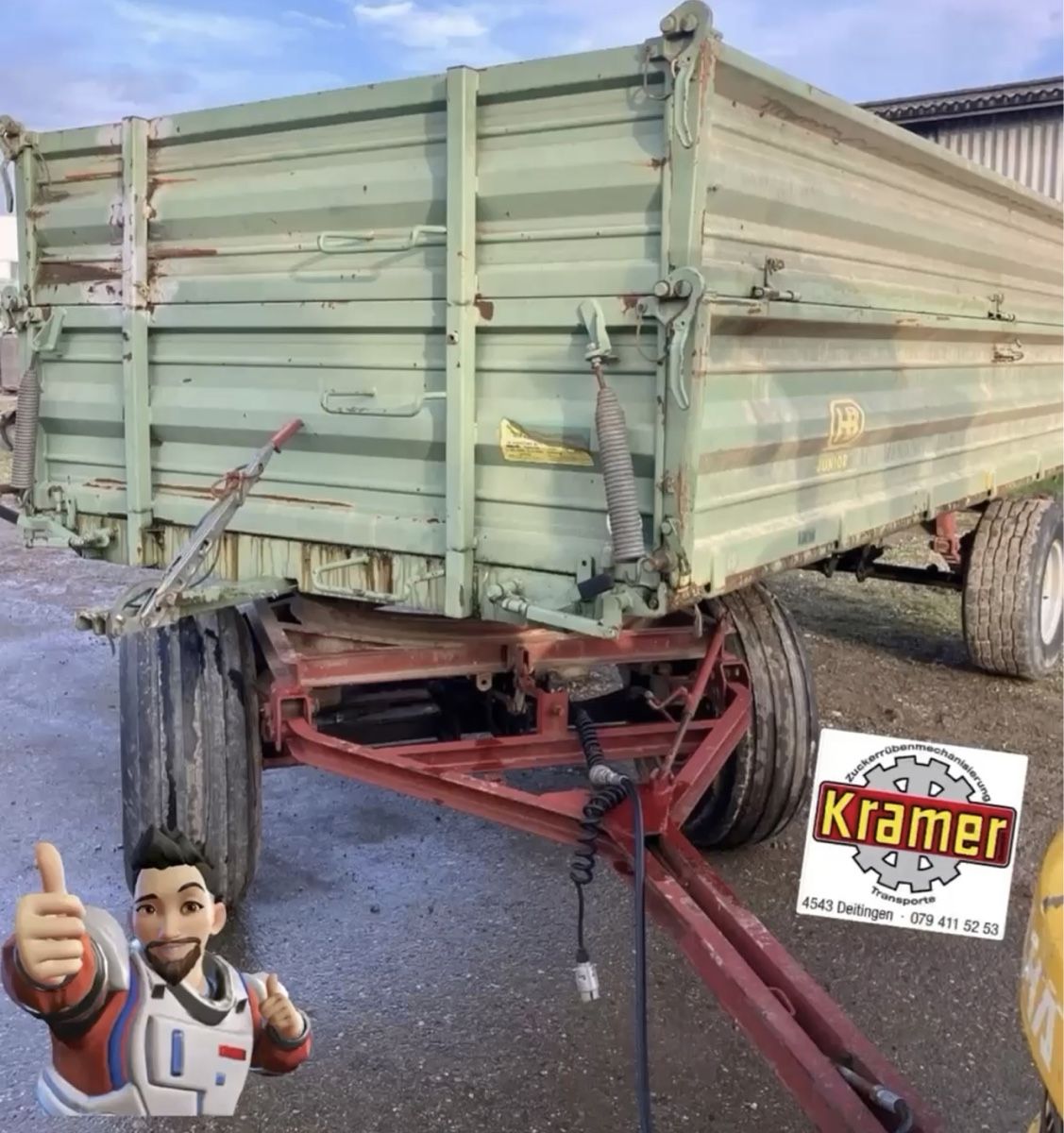 Rimorchi: Brantner Anhänger – Usato da Deitingen venduto da RK68