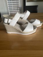 Gabor Sandale weiss, Gr. 37 - neu!