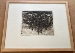 Radierung von Rudy Pozzatti 1959       (ID 6930)