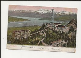 AK 1906 Uetliberg mit Bergsicht und Hotels