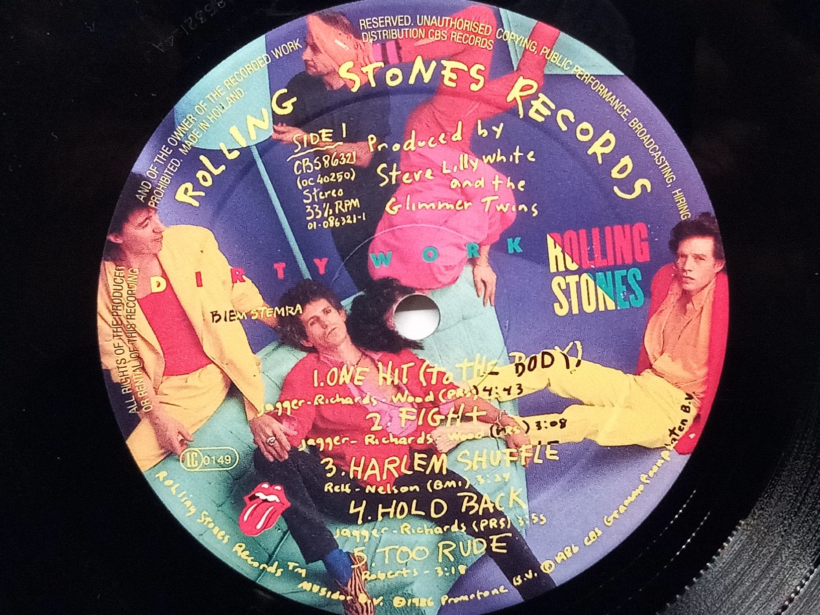 Dischi in vinile: Rolling Stones - Dirty Work - Vinyl LP - 1986 – Usato da basel venduto da markusb07 6