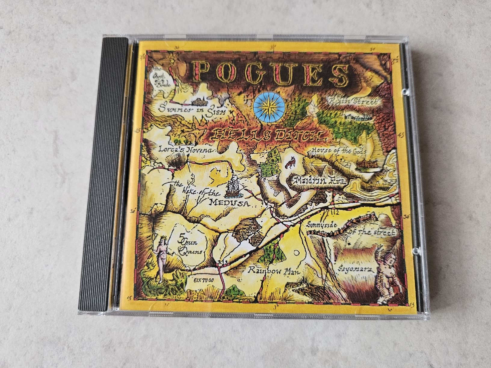CD: The Pogues  -  Hell's Ditch – Usato da Schneisingen venduto da backstore24