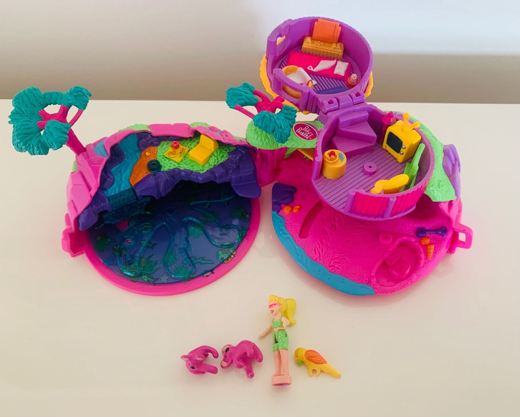 Polly Pocket Spielzeuge: G2: Polly Pocket Tropical pets mit Figuren – Gebraucht aus Uster von myleens_vintage_toys 3