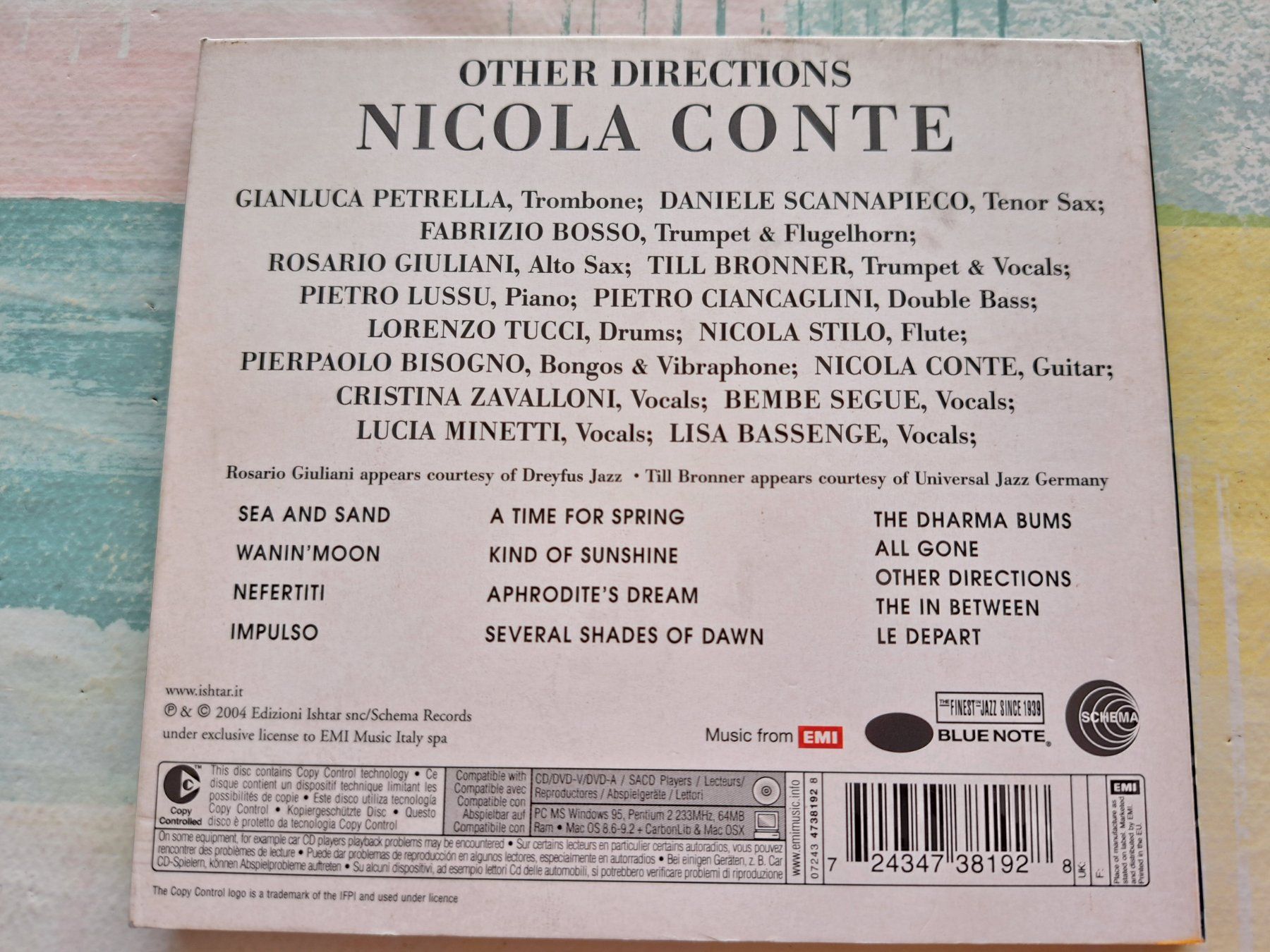 CD: Cd Nicola Conte - Other Direction  – Usato da Pully venduto da bro_n52j 1