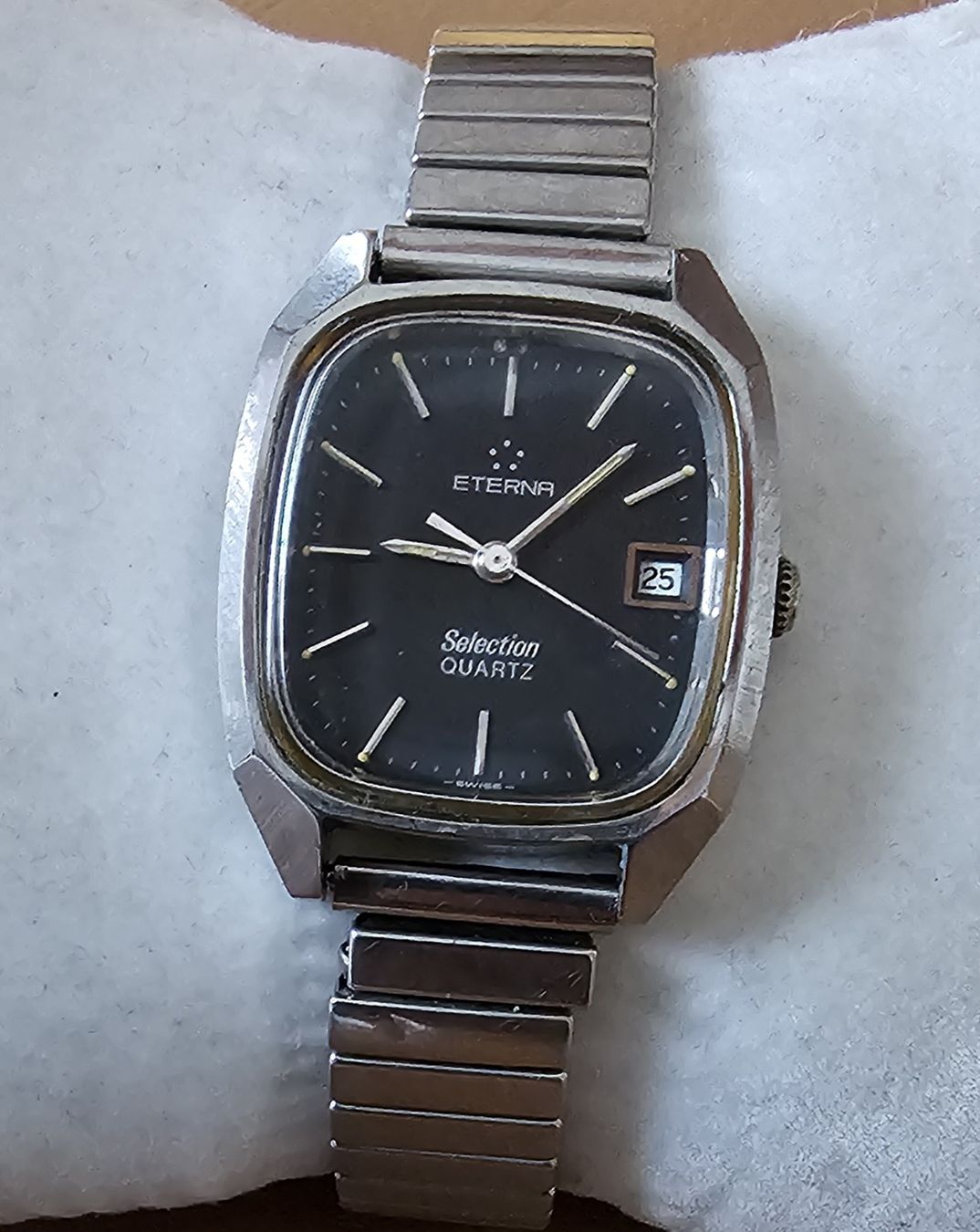 Eterna Orologi: Eterna Selection Quartz elegante Damenuhr  – Usato da Speicher venduto da Lemore 2