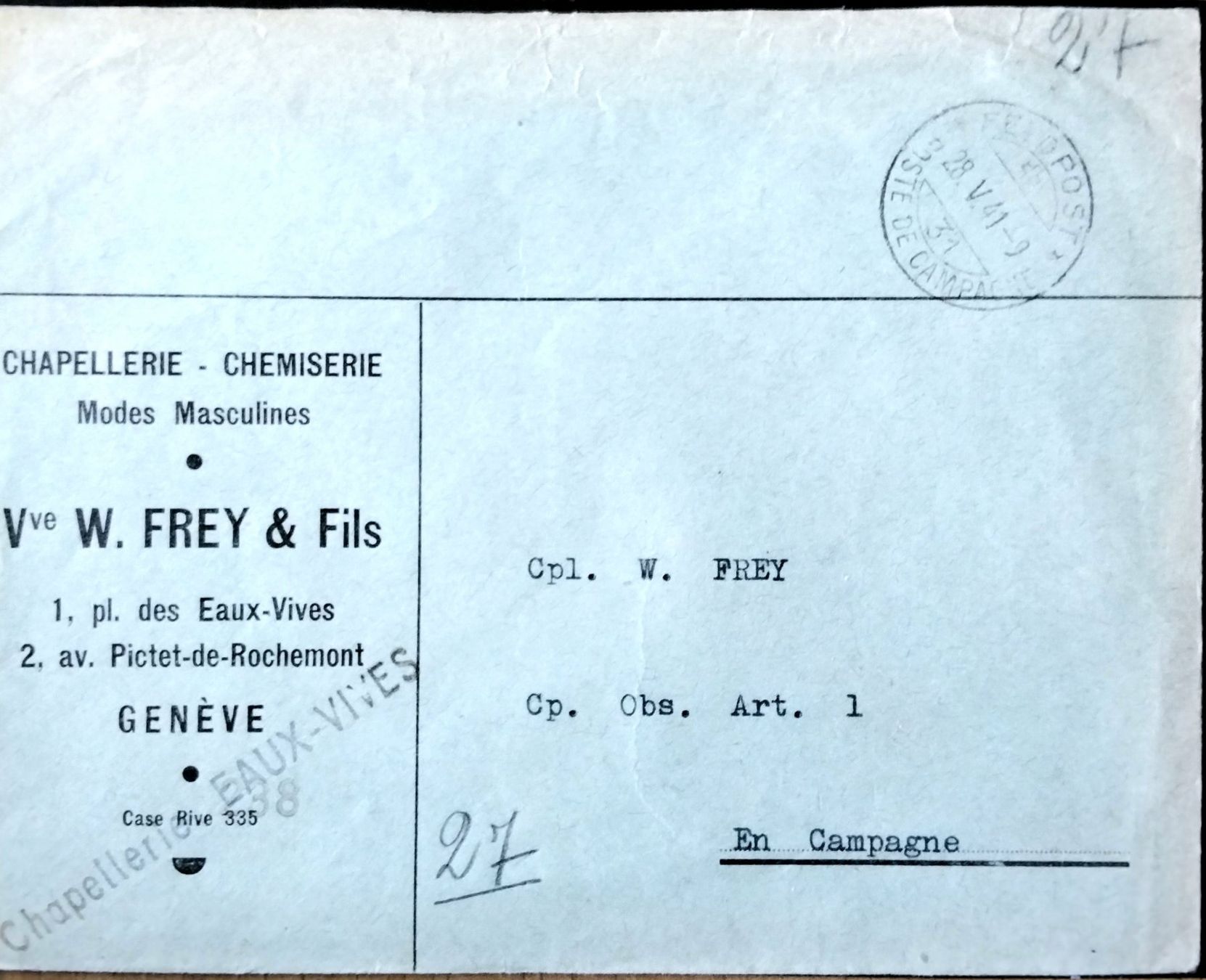 Alle Briefmarken: FP-Brief 2.WK, Feldpost, FP – Gebraucht aus Niederuzwil von LichtPhil 1