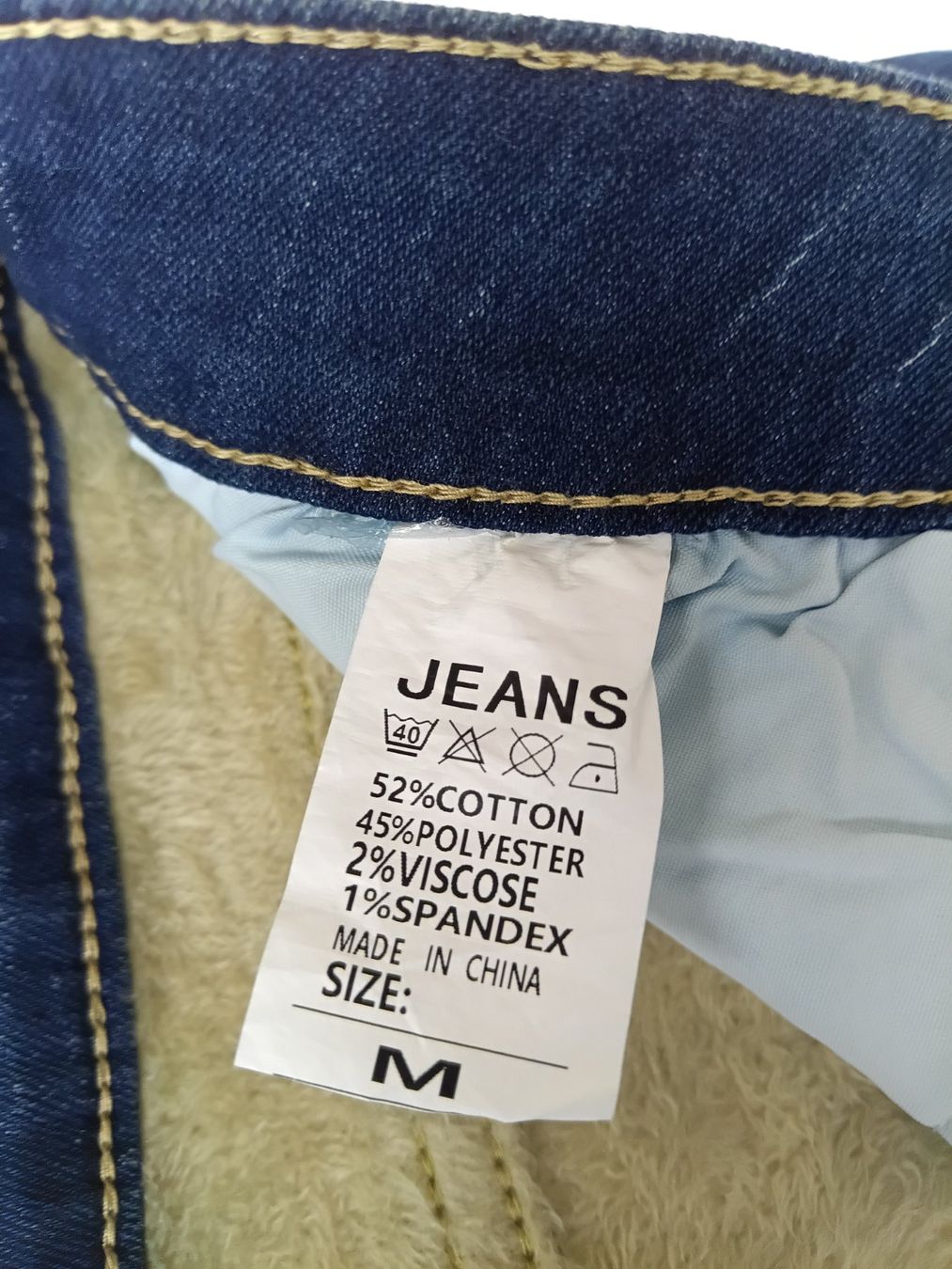 Jeans: gefütterte Herren-Jeans – Nuovo e nell'imballaggio originale da Wängi venduto da Ladys_First 3