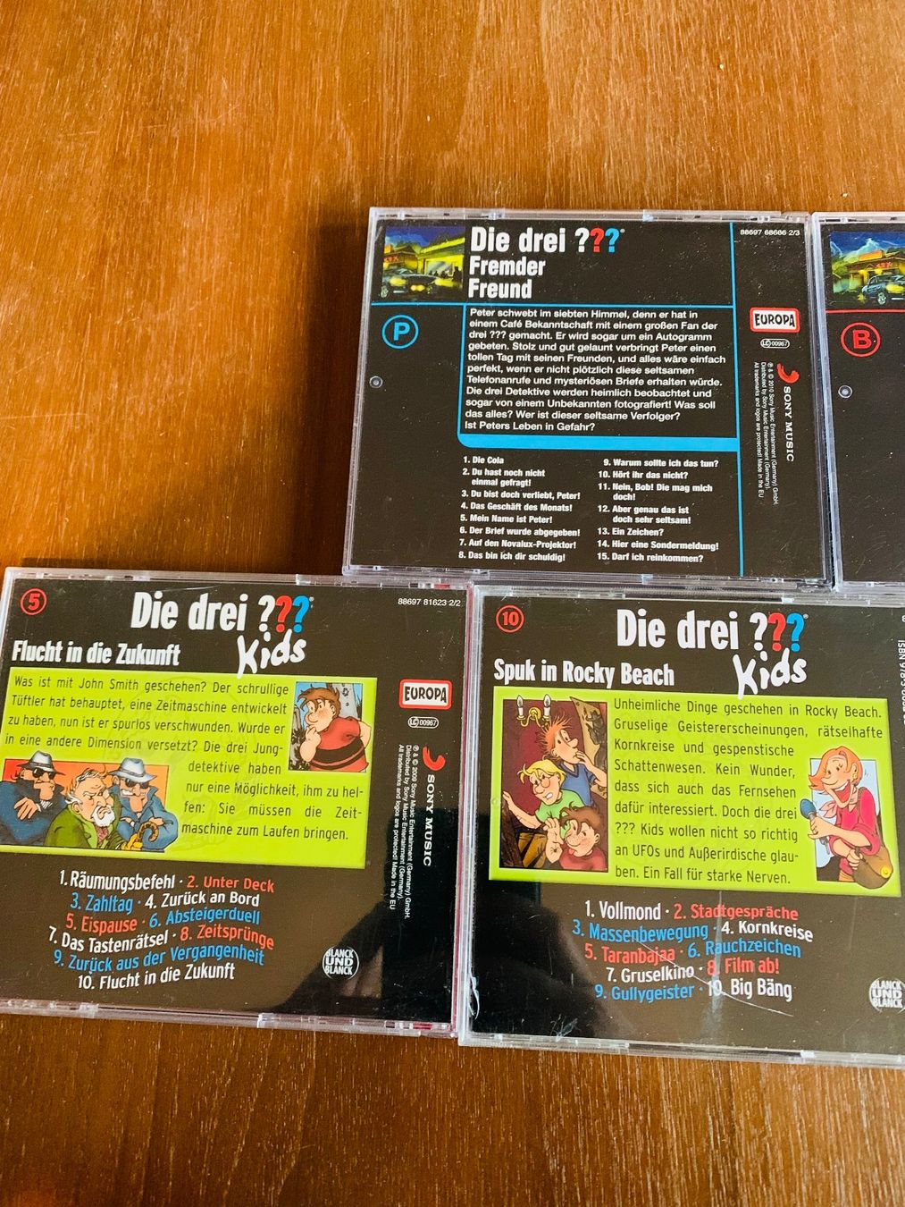 Audiolibri: Die Drei Fragezeichen CDs – Usato da Winterthur venduto da Compiorg 2