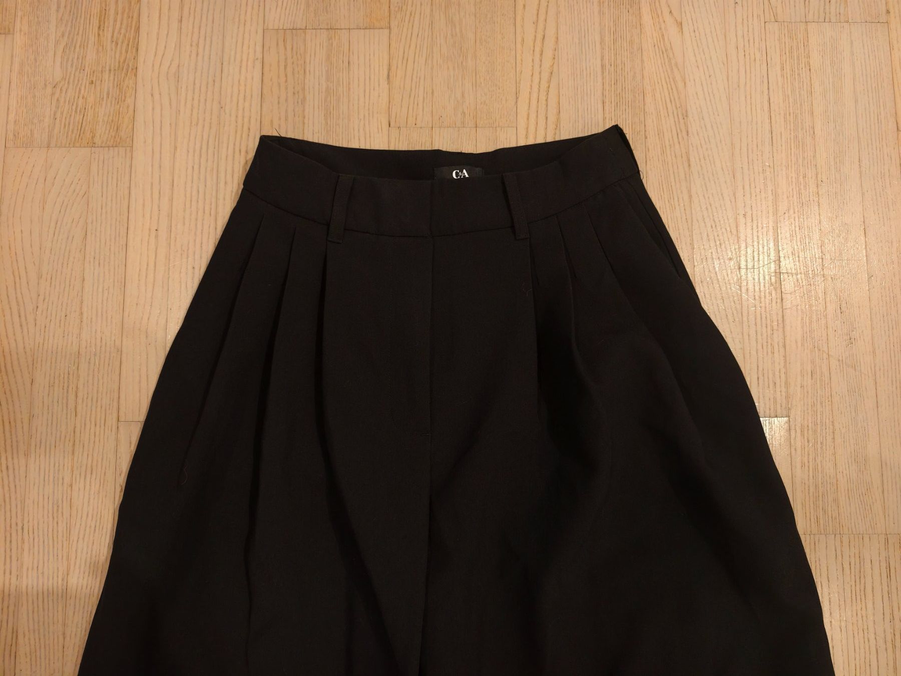 C&A Pantaloni: Wideleg Hose Gr. 36 Schwarz – Usato da Berg TG venduto da Persefona 1
