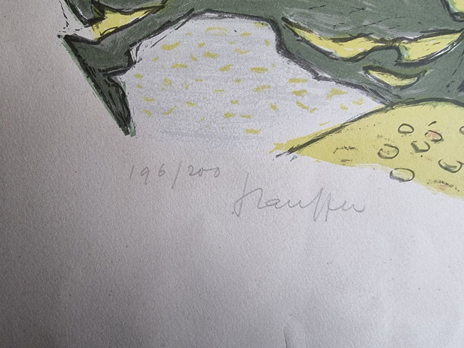 Grafica & Litografie: FRED STAUFFER LITHOGRAPHIE SIGNIERT NUMMERIERT – Usato da Gersau venduto da grafik-kunst 2