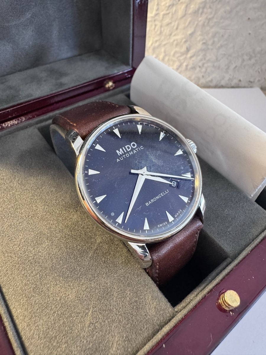 Mido Orologi: Mido Baroncelli Automatic - Élégance Suisse en Automne! – Usato da Vésenaz venduto da Angela.C3 1