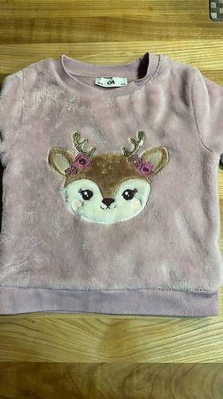 Kuscheliger Pulli für Mädchen , in Grösse 110