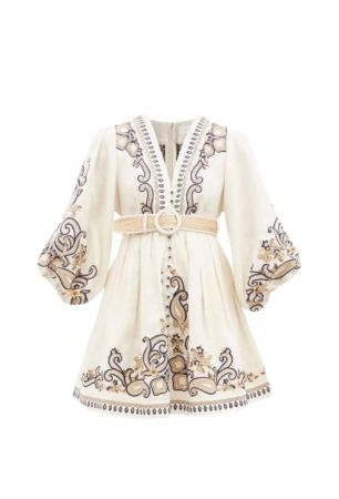 ZIMMERMANN linen Kleid Gr. 2