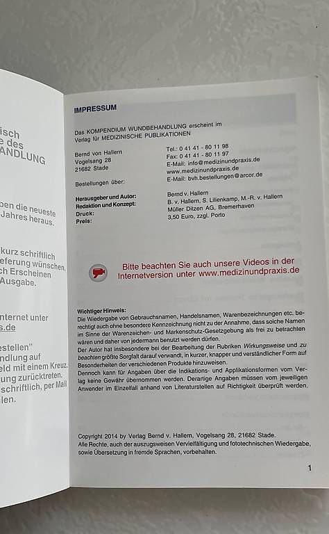 Bücher: Kompensium Wundbehandlung – Neu und originalverpackt aus Uster von avl_p867 1