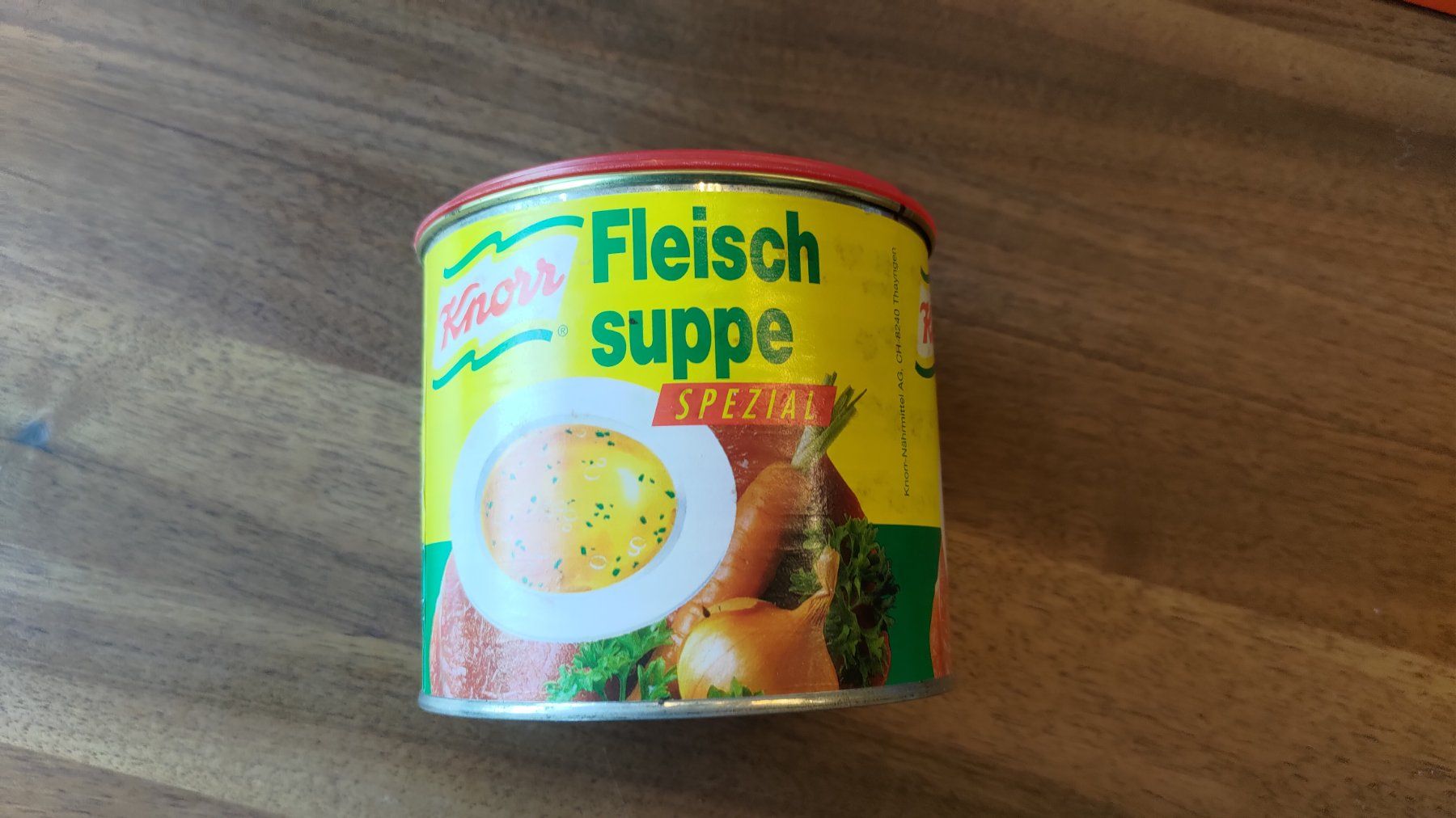 Barattoli: Schöne antike alte Knorr Dose Bouillon ab 1.- – Usato da Dörflingen venduto da anubis-grahl 1
